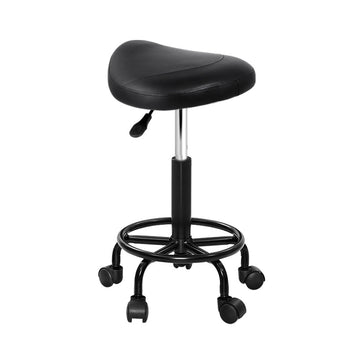 Artiss Salon Stool Saddle Swivel Chair - RnR Galore