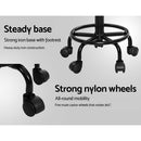 Artiss Salon Stool Swivel Chair Backrest - RnR Galore