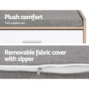 Artiss Shoe Rack Cabinet Bench 8 Pairs White Niva - RnR Galore