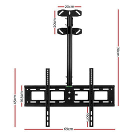 Artiss TV Wall Mount Bracket for 32" - 75" LED LCD TVs Full Motion Ceiling Mounted - RnR Galore