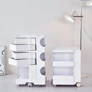ArtissIn Storage Trolley Bedside Table 3 Tier Cart Boby Replica White - RnR Galore