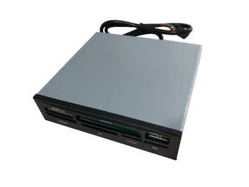 ASTROTEK 3.5' Internal Card Reader Black All In One USB2.0 Hub CF MS SD Flash Memory Card - RnR Galore