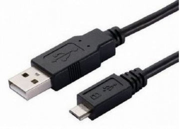 ASTROTEK USB to Micro USB Cable 2m - Type A Male to Micro Type B Male Black Colour RoHS - RnR Galore