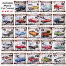 Australian Muscle Car Cushion A9X Torana Blue - RnR Galore