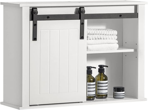 Bathroom Wall Cabinet Storage Cupboard - RnR Galore