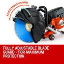 Baumr - AG 75cc Concrete Cut Off Demolition Saw Wet Demo Road Cutter Brick - RnR Galore