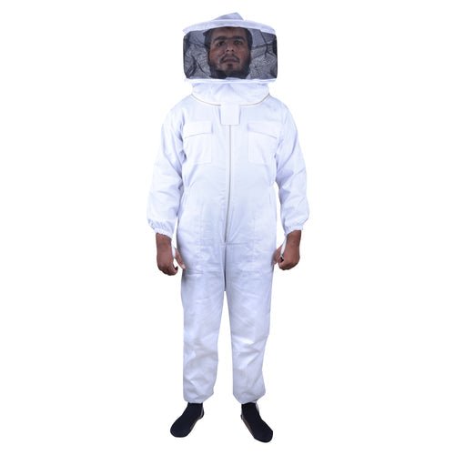 Beekeeping Bee Full Suit Standard Cotton With Round Head Veil S - RnR Galore