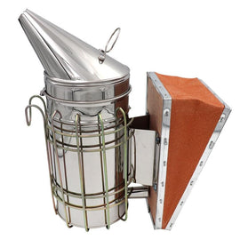 Beekeeping Smoker Stainless Steel Manual Bee Smoke Transmitter Apiculture Equipments Large - RnR Galore
