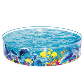 Bestway Kids Pool 183x38cm Round Above Ground Rigid Swimming Pools Undersea 946L - RnR Galore