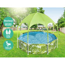 Bestway Kids Pool 244x51cm Steel Frame Swimming Play Pools Canopy 1688L - RnR Galore