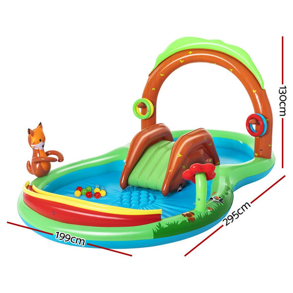 Bestway Kids Pool 295x199x130cm Inflatable Above Ground Swimming Play Pools 111L - RnR Galore