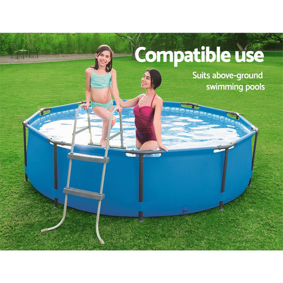 Bestway Pool Ladder 84cm 2 Step Above Ground Swimming Pools Removable Steps Stairs - RnR Galore