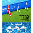 Bestway Swimming Pool 400x211x81cm Steel Frame Above Ground Pools 5700L - RnR Galore