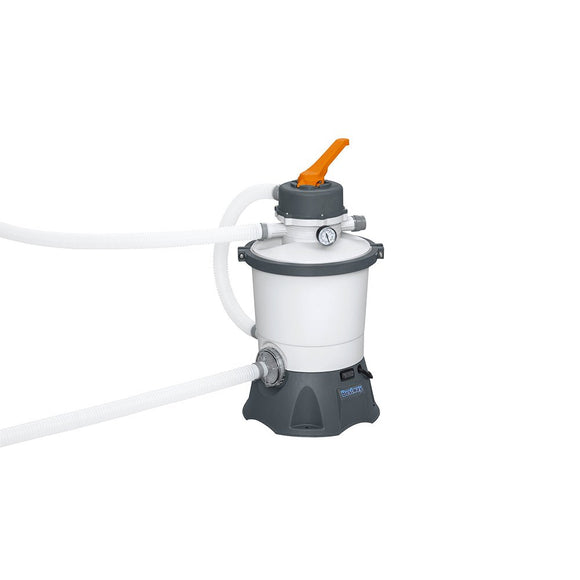 Bestway Swimming Pool 404x201x100cm Steel Frame Above Ground Pools Filter Pump Ladder 6478L - RnR Galore