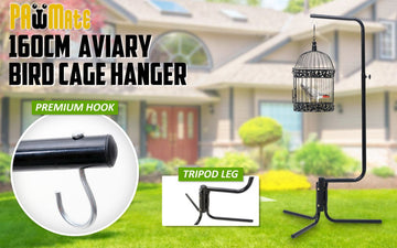 Bird Cage Hanger Stand Parrot Aviary SOLO 160cm - RnR Galore