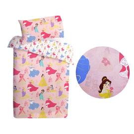 Caprice Disney Princess Reversible Licensed Quilt Cover Set Single - RnR Galore