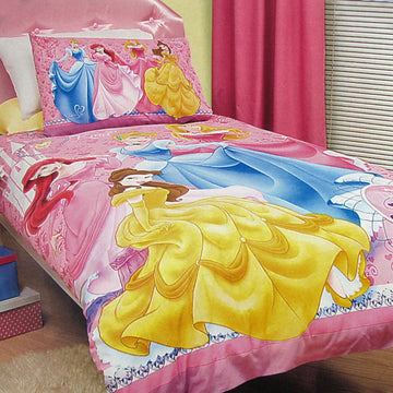 Caprice Disney Three Princesses Licensed Quilt Cover Set Single - RnR Galore