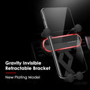 Car Phone Holder Metal Gravity 360 Universal Rotation Ball Air Vent Cellphone Stand(Dark Grey) - RnR Galore