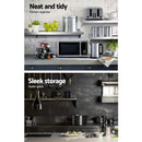 Cefito 1800mm Stainless Steel Kitchen Wall Shelf Mounted Rack - RnR Galore