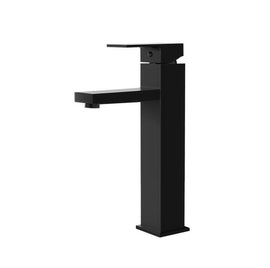 Cefito Bathroom Basin Mixer Tap Square Tall Faucet Vanity Laundry Black - RnR Galore