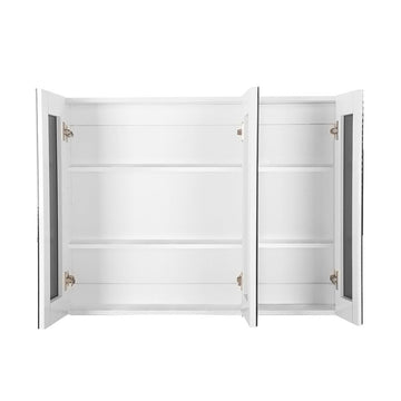 Cefito Bathroom Mirror Cabinet 1200x720mm White - RnR Galore