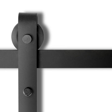 Cefito Sliding Barn Door Hardware Track Set 2.44m - RnR Galore