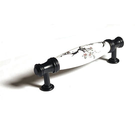 Ceramics Kitchen Cabinet Handles Bar Drawer Handle Pull black 128mm - RnR Galore