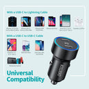 CHOETECH C0054 2 - Port 40W USB - C Car Charger Adapter - RnR Galore