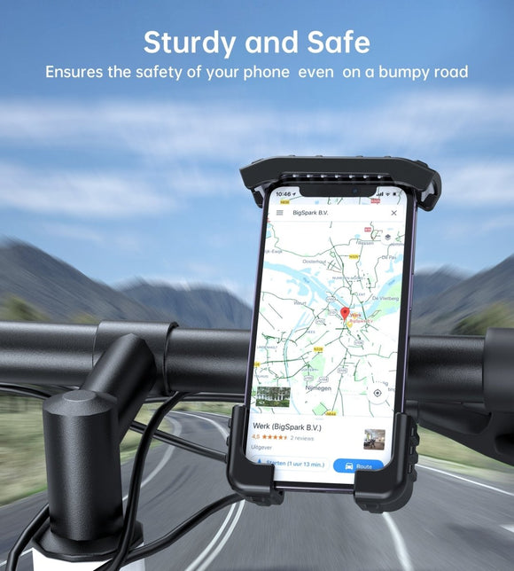 CHOETECH H067 - BK Adjustable Mobile Stand for Bicycle (Black) - RnR Galore
