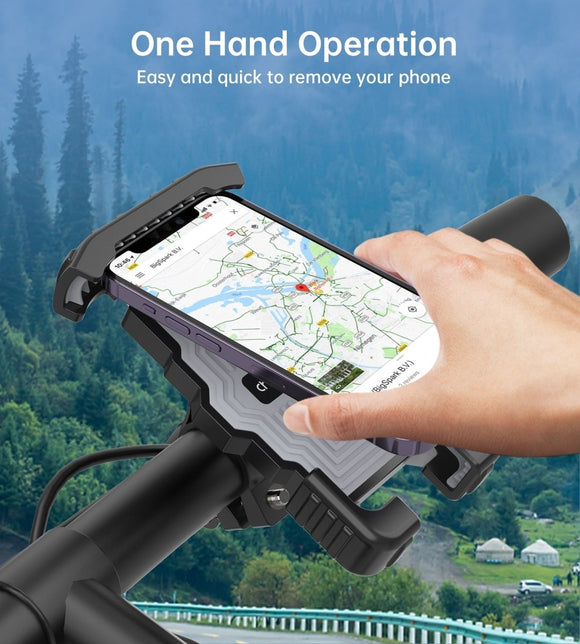 CHOETECH H067 - BK Adjustable Mobile Stand for Bicycle (Black) - RnR Galore