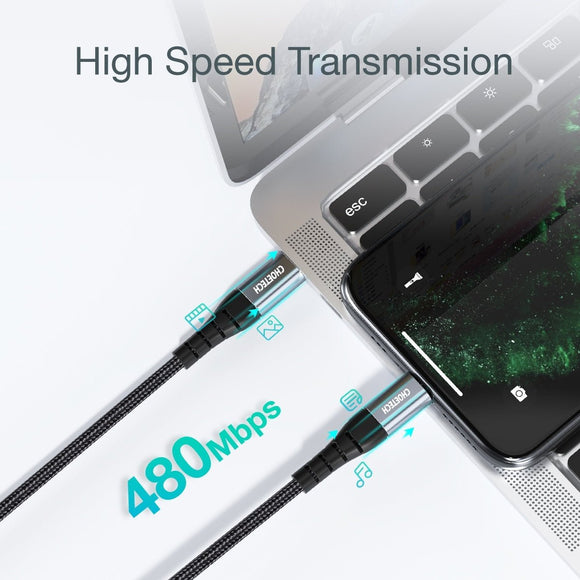 CHOETECH IP0042 USB - C MFI Certified iPhone Cable 3M - RnR Galore