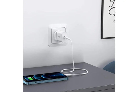 CHOETECH MIX00109 USB - C PD 20W AC Charger Adapter 2 - Pack White - RnR Galore