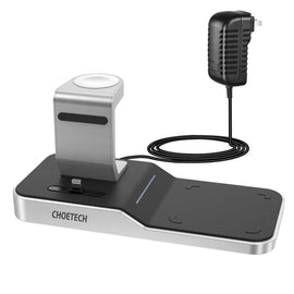 CHOETECH T316 4 - in - 1 Wireless Charging Station for iPhone/Apple Watch/iPod and all Qi Wireless Cell phones - RnR Galore