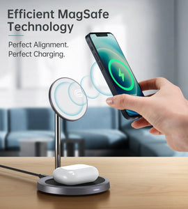 Choetech T575 - F MagSafe iPhone Magnetic Wireless Charger Stand - RnR Galore
