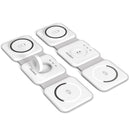 CHOETECH T588 - F - WH 3 - in - 1 Foldable Fast Wireless Charger for Phone/Watch/Earphone - RnR Galore