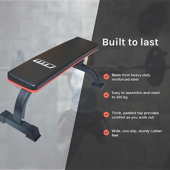 Commercial Flat Weight Lifting Bench - RnR Galore