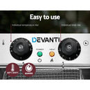 Devanti 20L Electric Commercial Deep Fryer Double Baskets 4400W - RnR Galore