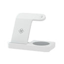 Devanti 4 - in - 1 Wireless Charger Dock Fast Charging for Phone White - RnR Galore