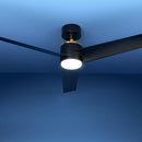 Devanti 52'' Ceiling Fan DC Motor w/Light w/Remote - Black - RnR Galore