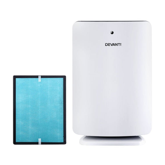 Devanti Air Purifier 3 Stage HEPA w/Replacement Filter - RnR Galore