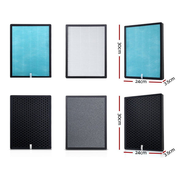 Devanti Air Purifier 4 Layers HEPA Replacement Filter - RnR Galore