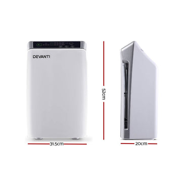Devanti Air Purifier 4 Stage HEPA Filter - RnR Galore