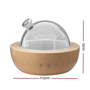 Devanti Aroma Diffuser Aromatherapy Glass 200ml - RnR Galore