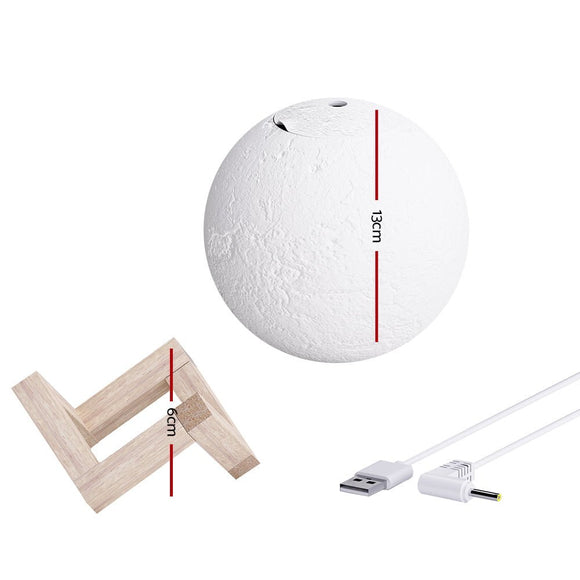 Devanti Aroma Diffuser Aromatherapy Moon Lamp 880ml - RnR Galore