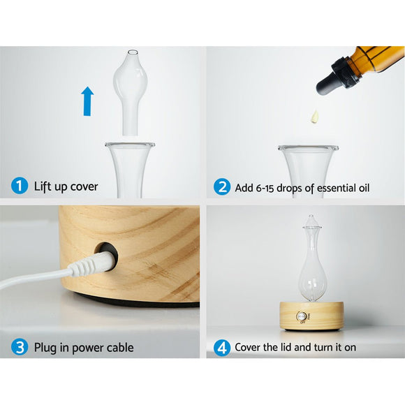 Devanti Aroma Diffuser Aromatherapy Waterless - RnR Galore