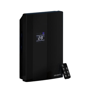 Devanti Dehumidifier 2L Air Purifier Black - RnR Galore