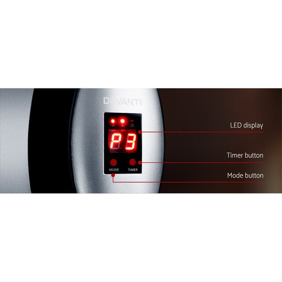 Devanti Electric Strip Heater Radiant Heaters 1500W - RnR Galore