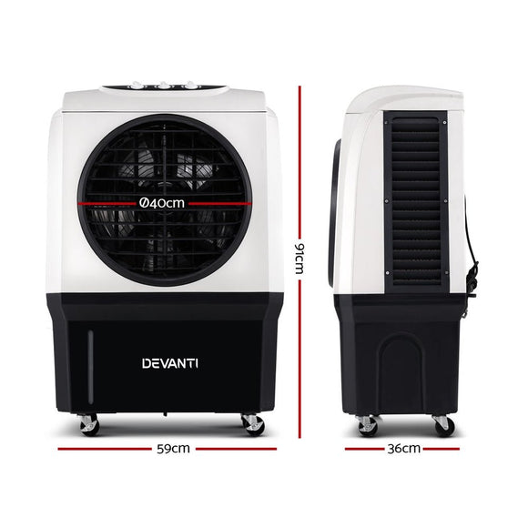 Devanti Evaporative Air Cooler Conditioner 45L - RnR Galore