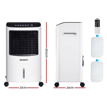 Devanti Evaporative Air Cooler Conditioner 8L - RnR Galore
