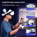 DEVASO Adjustable Head Strap for Playstation VR2, Reduced Pressure Lightweight - RnR Galore